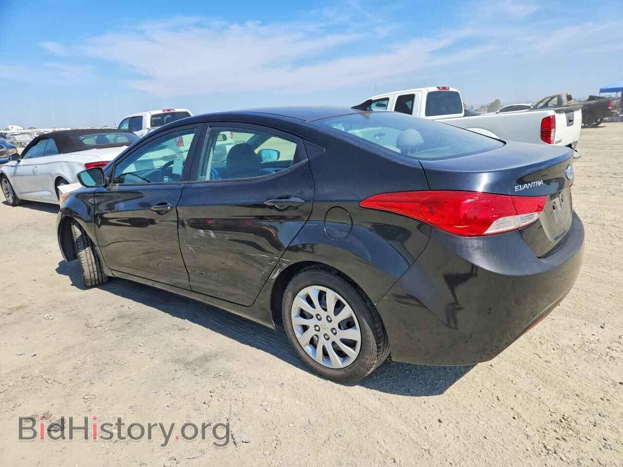 2012 HYUNDAI ELANTRA - VIN: 5NPDH4AE8CH090372 - Фото 2
