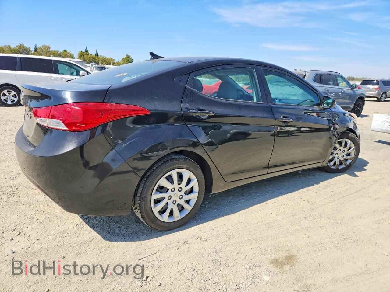 2012 HYUNDAI ELANTRA - VIN: 5NPDH4AE8CH090372 - Фото 3