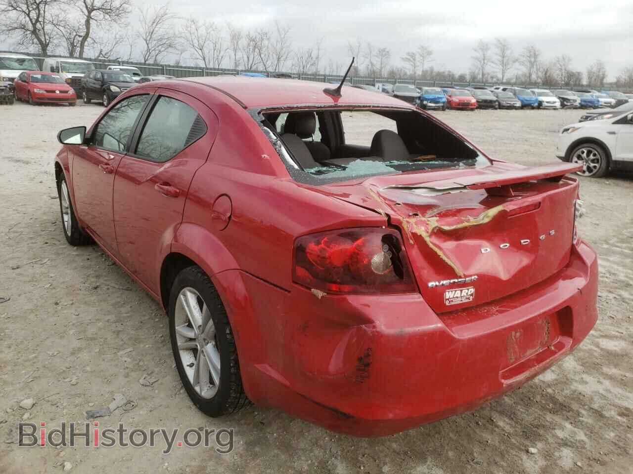 2014 DODGE AVENGER - VIN: 1C3CDZAB3EN218843 - Фото 3