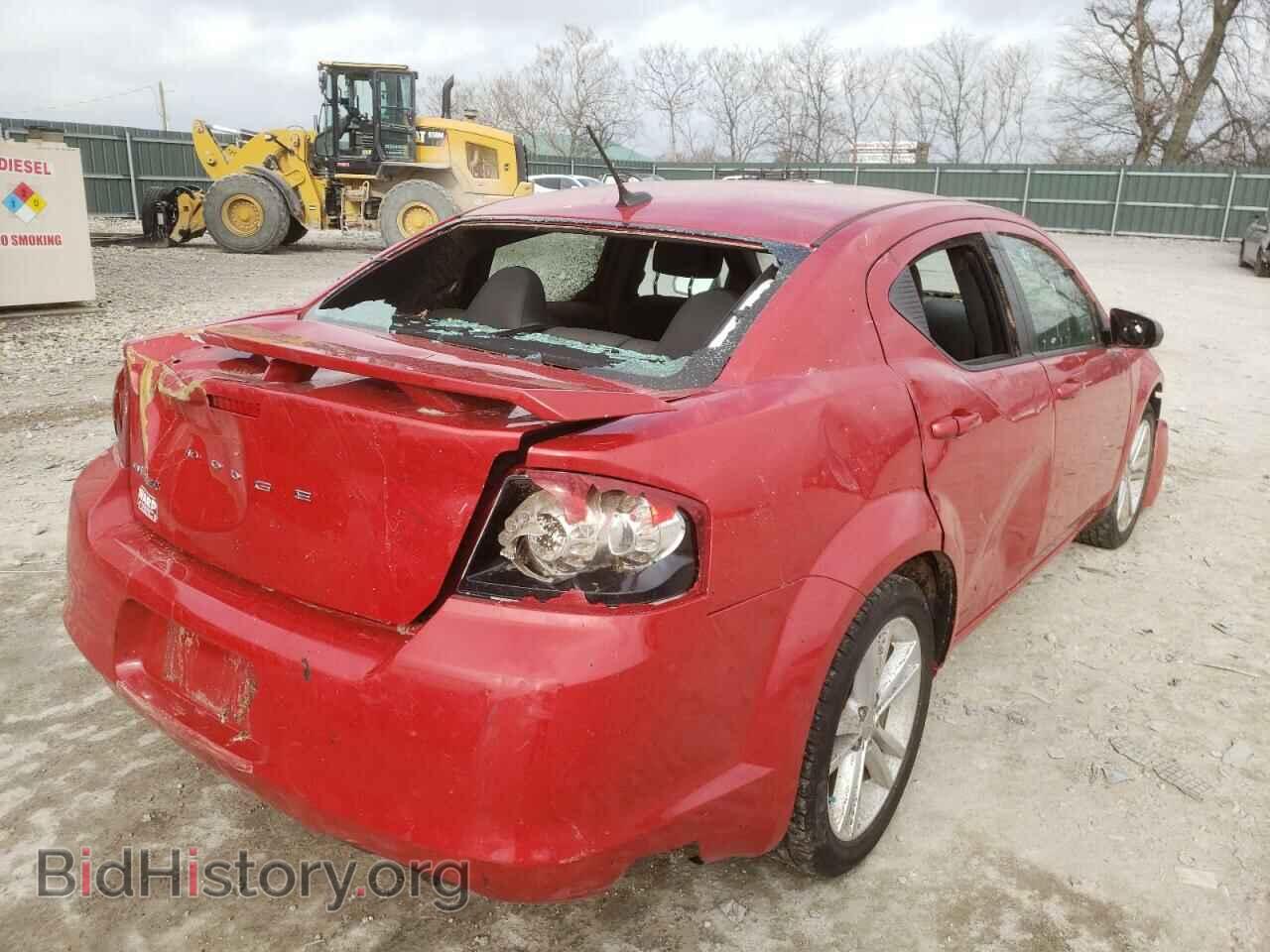 2014 DODGE AVENGER - VIN: 1C3CDZAB3EN218843 - Фото 4