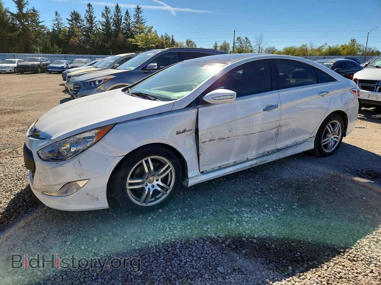 Photo KMHEC4A43DA100739 - HYUNDAI SONATA 2013