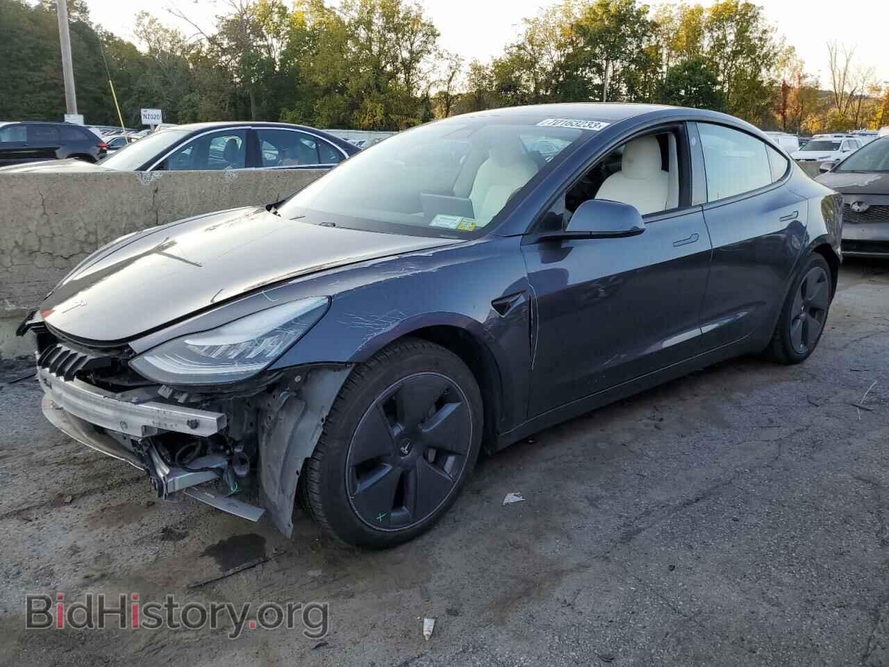Фотография 5YJ3E1EBXMF860073 - TESLA MODEL 3 2021