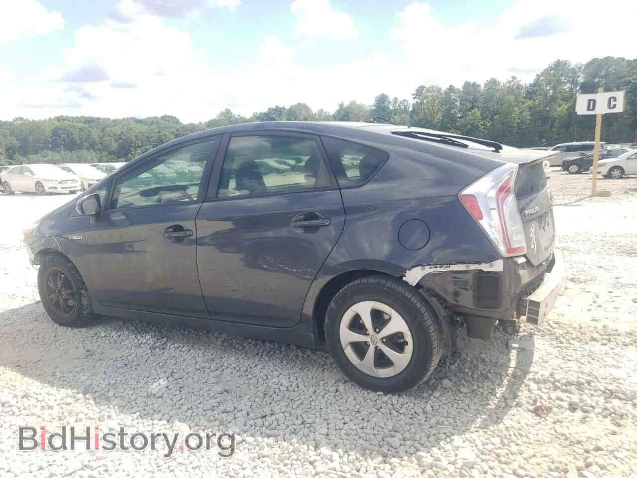 2014 TOYOTA PRIUS - VIN: JTDKN3DU8E0375392 - Фото 2