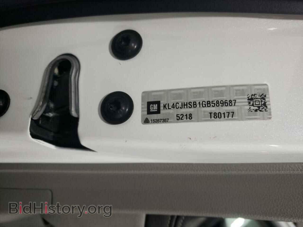 2016 BUICK ENCORE - VIN: KL4CJHSB1GB589687 - Фото 10