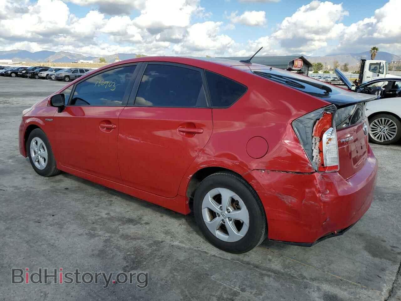 2014 TOYOTA PRIUS - VIN: JTDKN3DU4E1756182 - Фото 2
