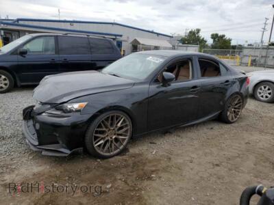 2014 Lexus IS 250, black — VIN JTHBF1D25E5024120, Copart