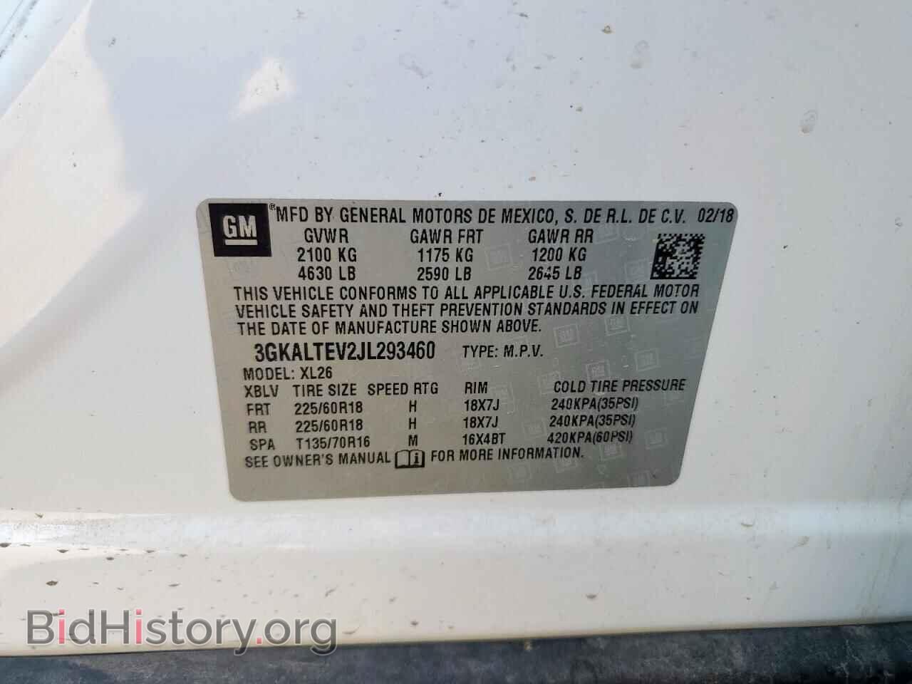 2018 GMC TERRAIN - VIN: 3GKALTEV2JL293460 - Фото 13