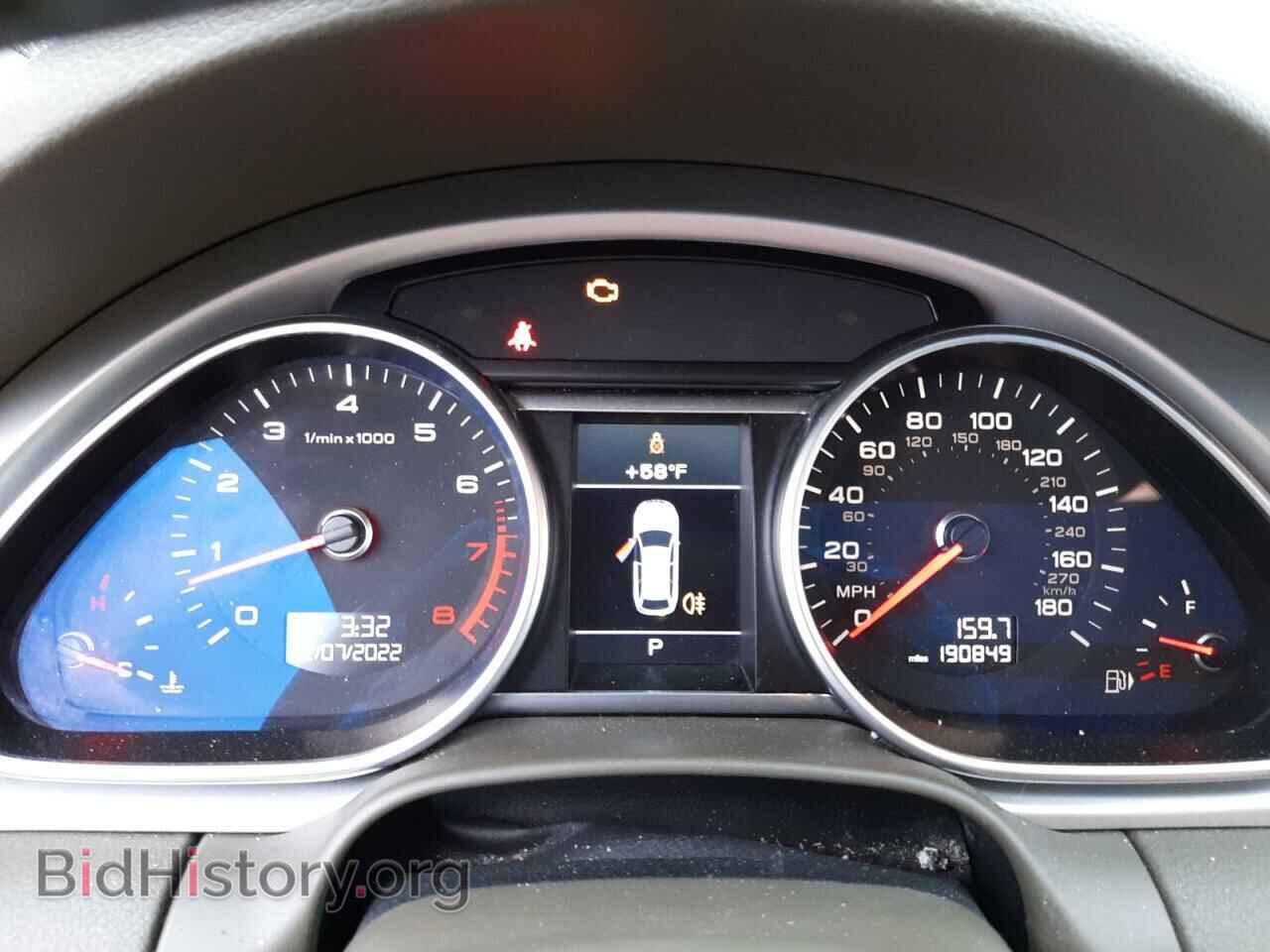 2012 AUDI Q7 - VIN: WA1LGAFE4CD002004 - Фото 9
