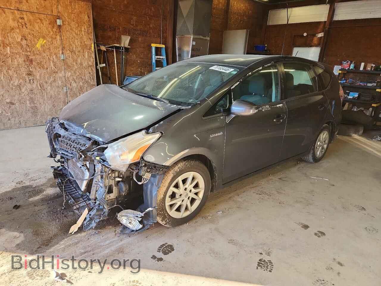 Фотография JTDZN3EU2C3103106 - TOYOTA PRIUS 2012