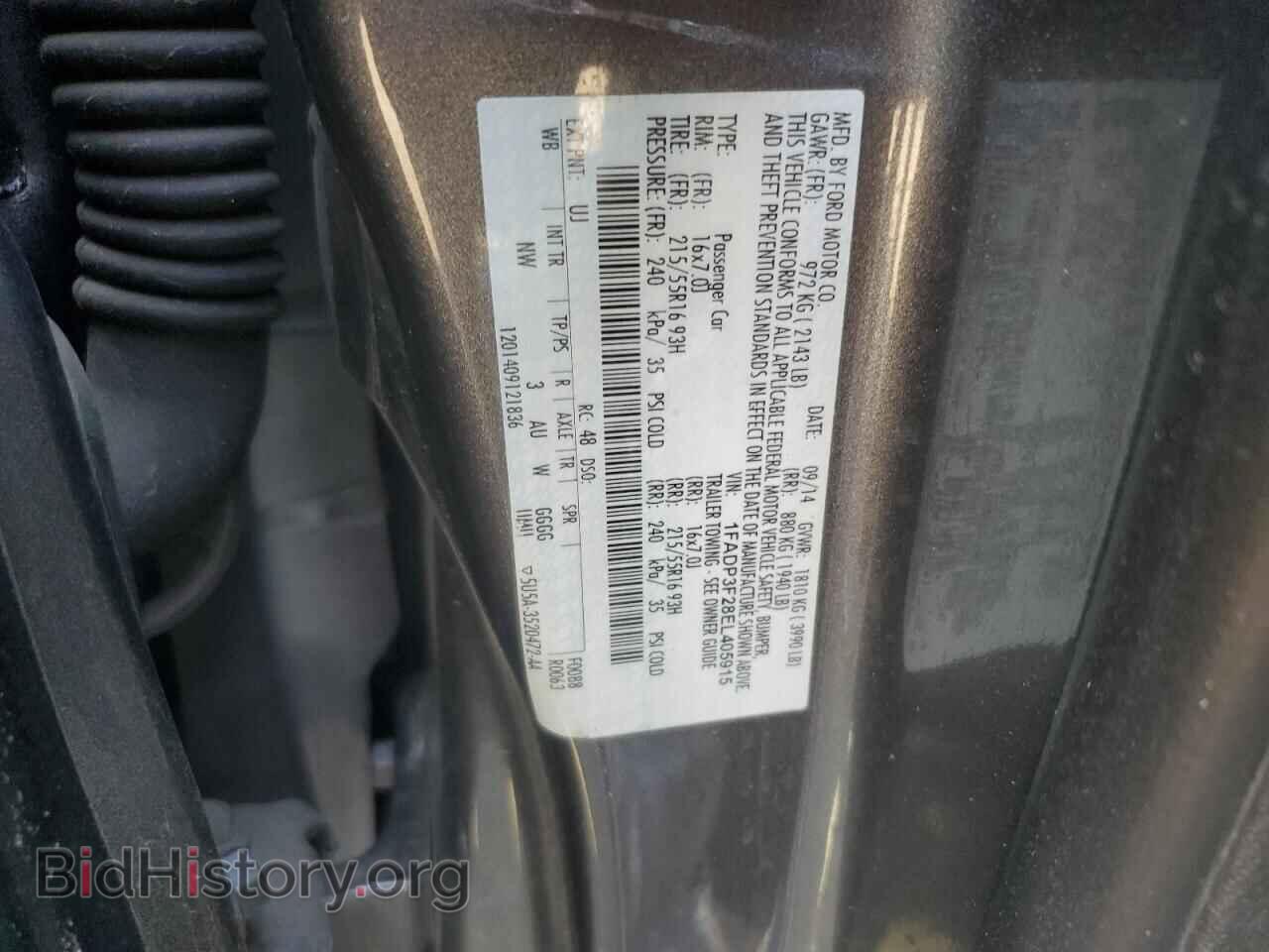 2014 FORD FOCUS - VIN: 1FADP3F28EL405915 - Photo 12