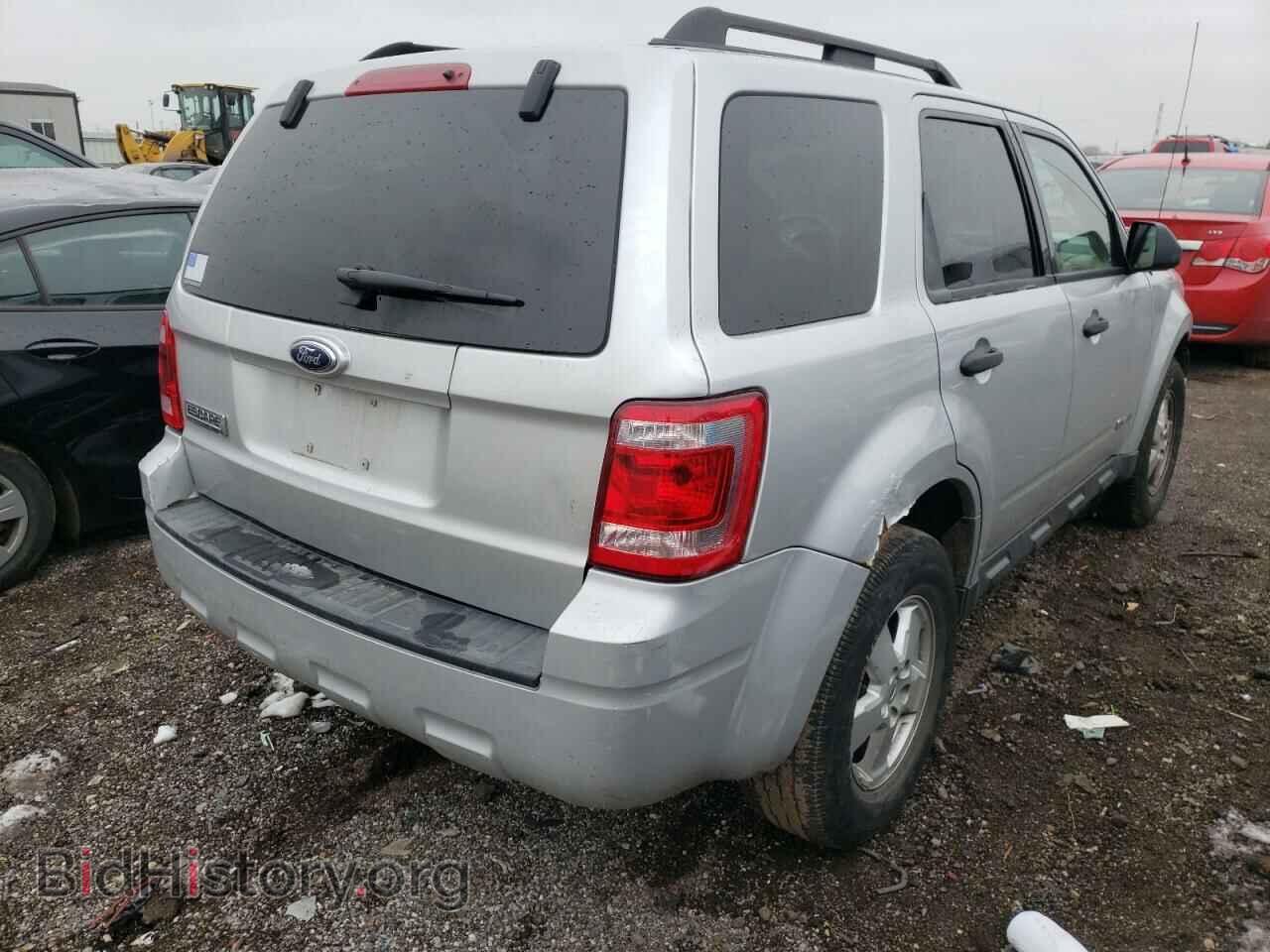 2008 FORD ESCAPE - VIN: 1FMCU03178KC66942 - Фото 4