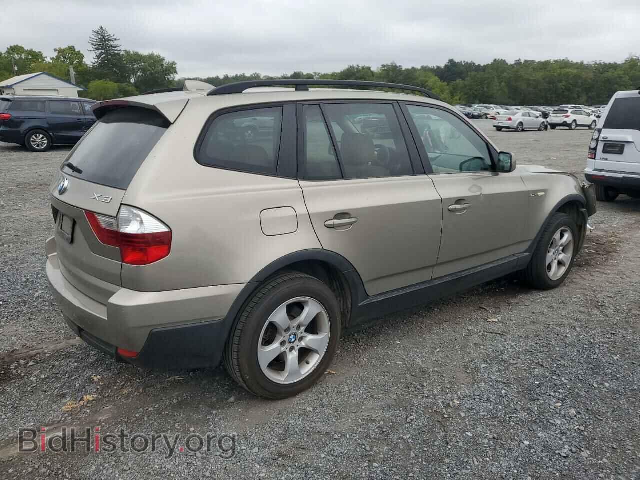 2007 BMW X3 - VIN: WBXPC93477WF16488 - Фото 3