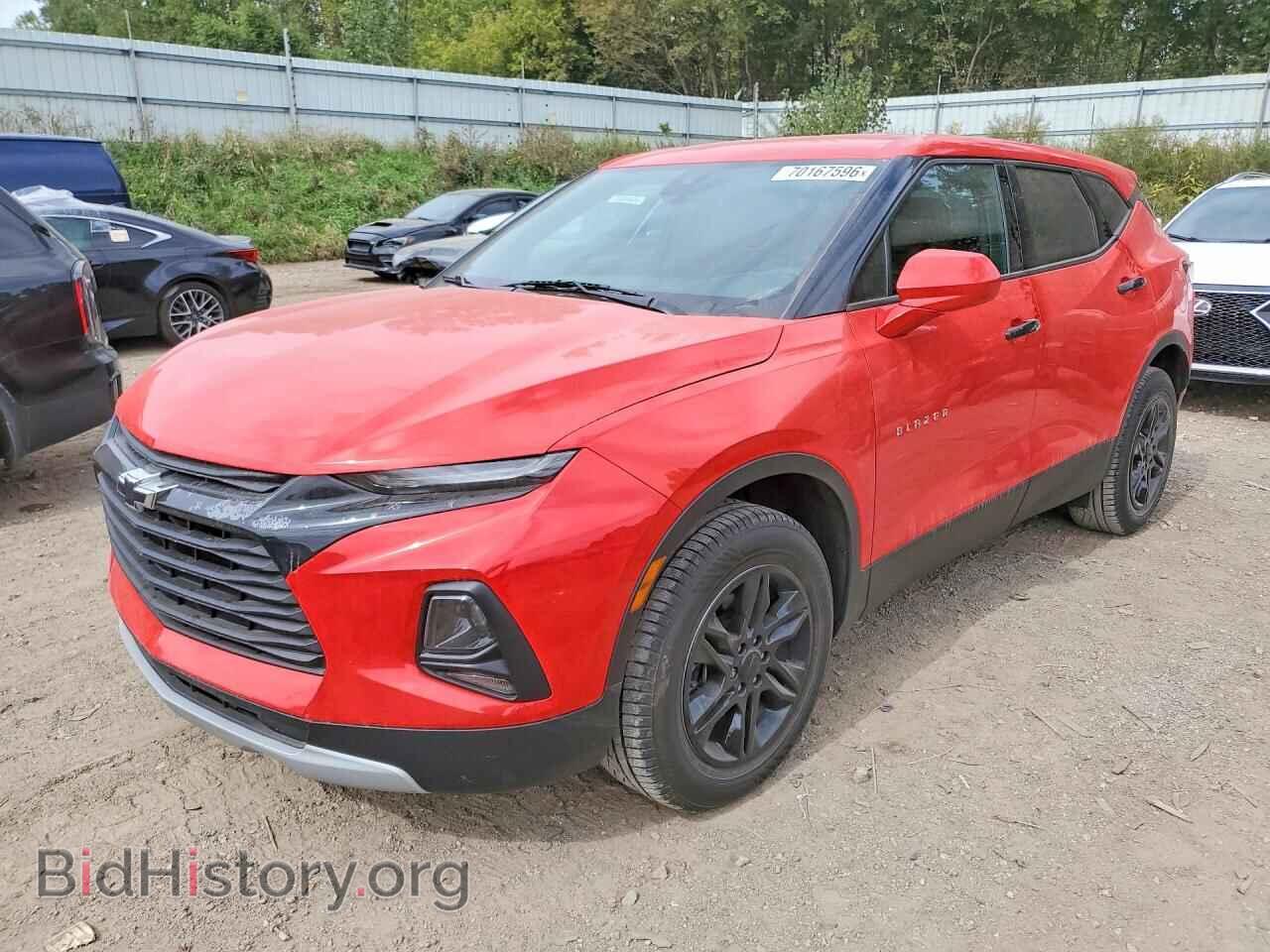 Фотография 3GNKBCR46MS566227 - CHEVROLET BLAZER 2021
