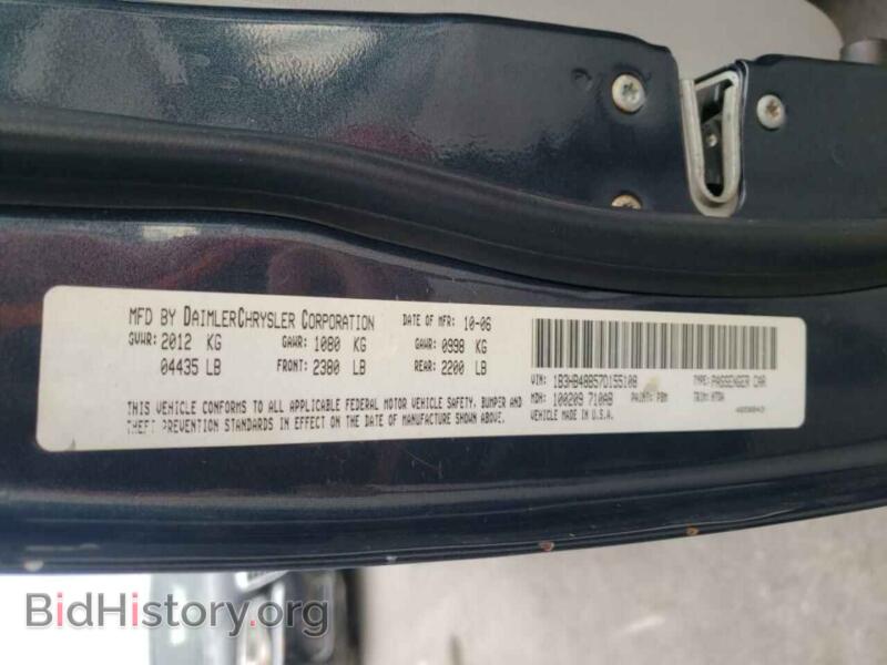 2007 Dodge CALIBER (VIN 1B3HB48B57D155108) — photo 10 of 10