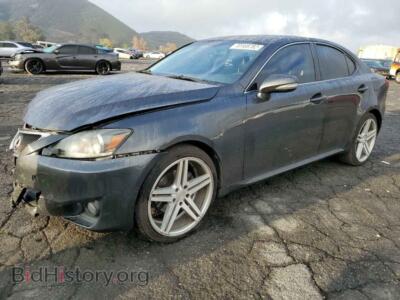2011 Lexus IS IS 250, charcoal — VIN JTHCF5C23B5046822, Copart