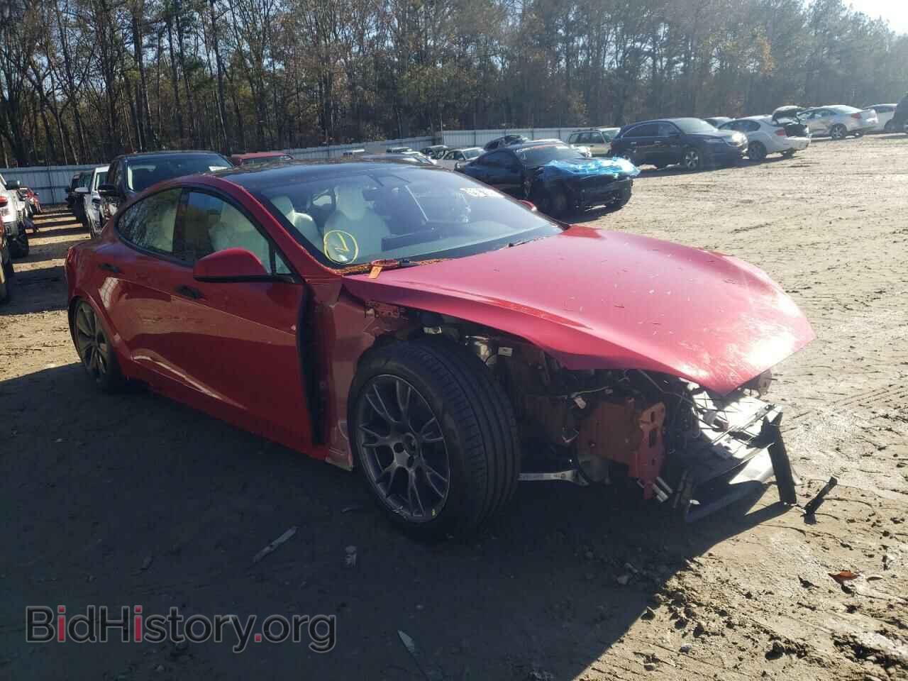 Photo 5YJSA1E55MF451528 - TESLA MODEL S 2021