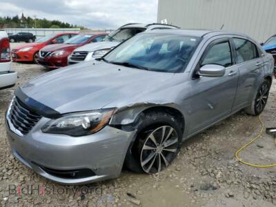 2013 Chrysler 200 200 Tourin, gray — VIN 1C3CCBBB9DN650019, Copart