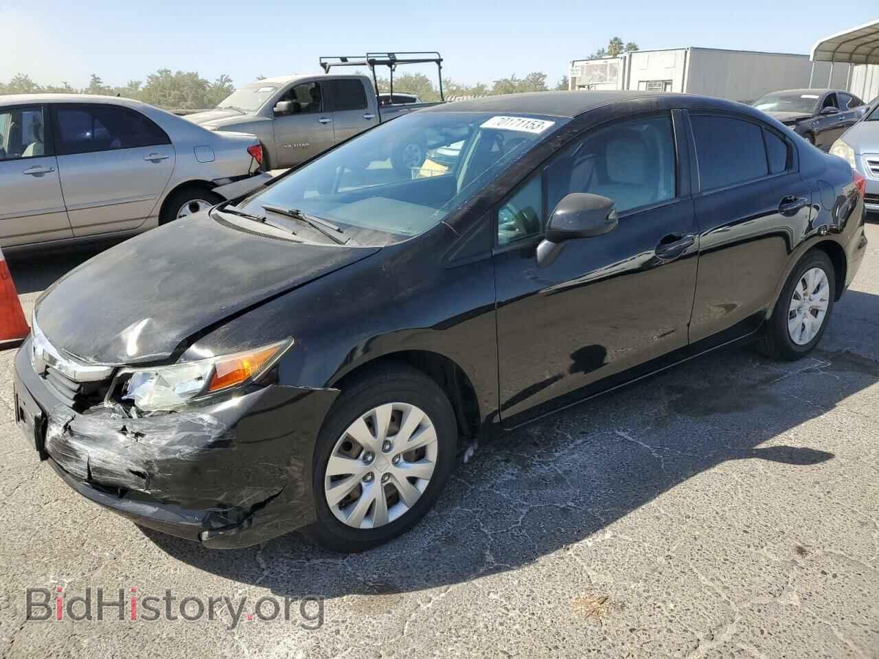 Фотография 2HGFB2F56CH594372 - HONDA CIVIC 2012
