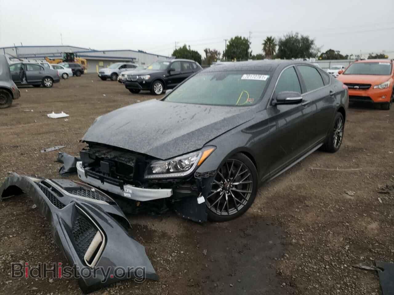 2019 GENESIS G80 - VIN: KMTFN4JEXKU328116 - Photo 2