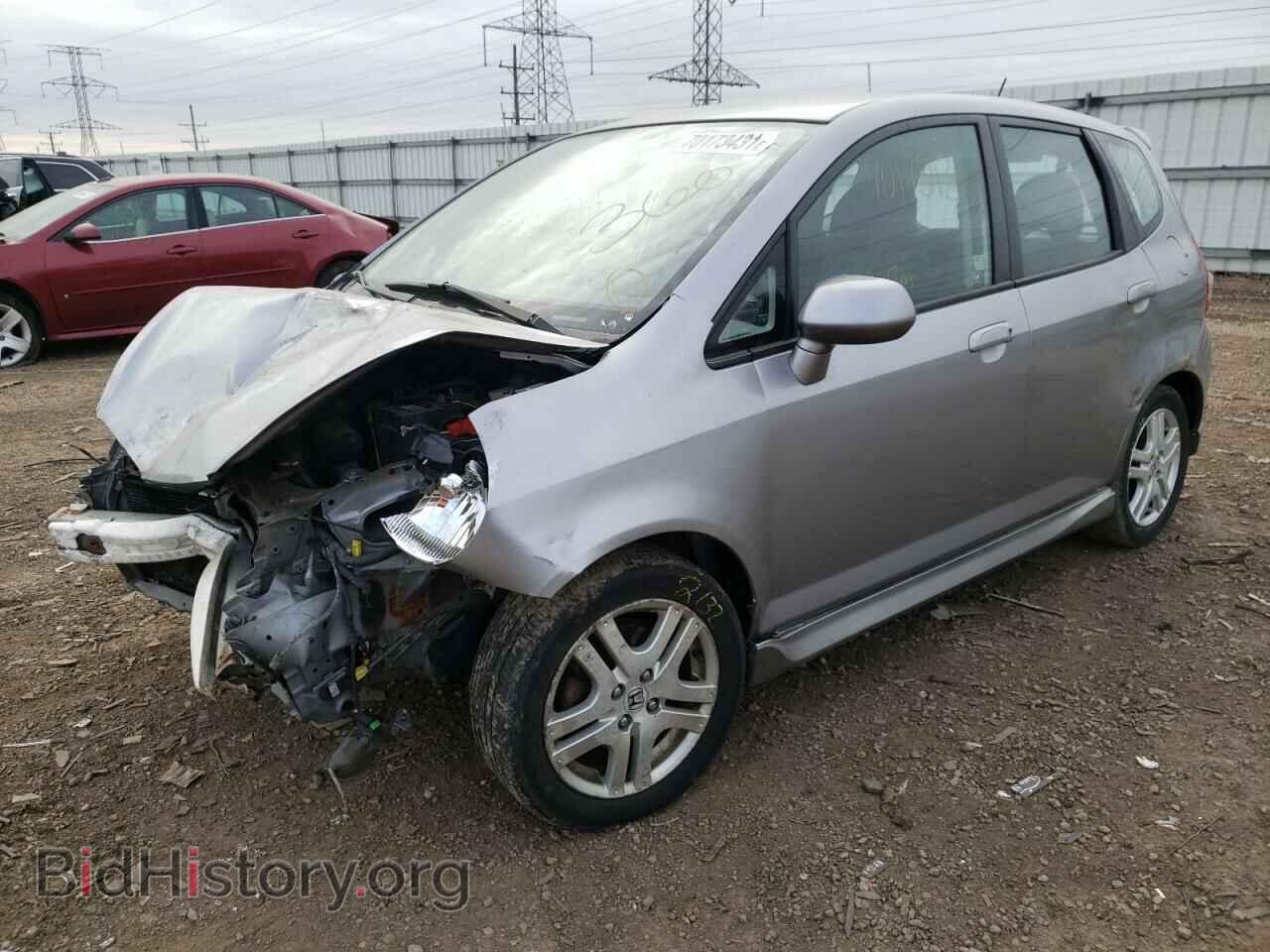 2007 HONDA FIT - VIN: JHMGD38687S062823 - Фото 2
