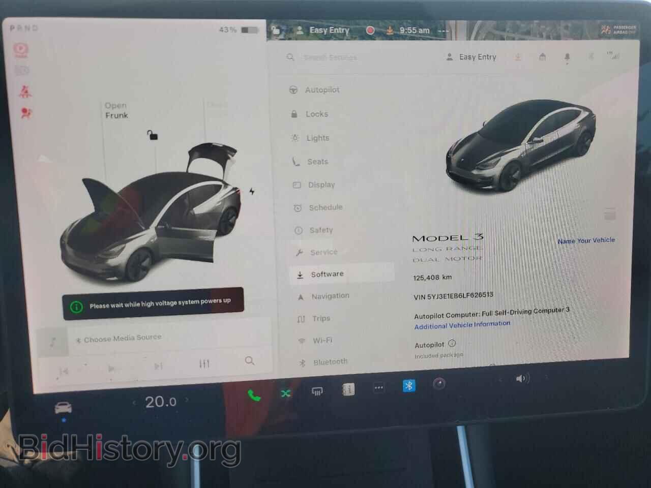 2020 TESLA MODEL 3 - VIN: 5YJ3E1EB6LF626513 - Photo 9