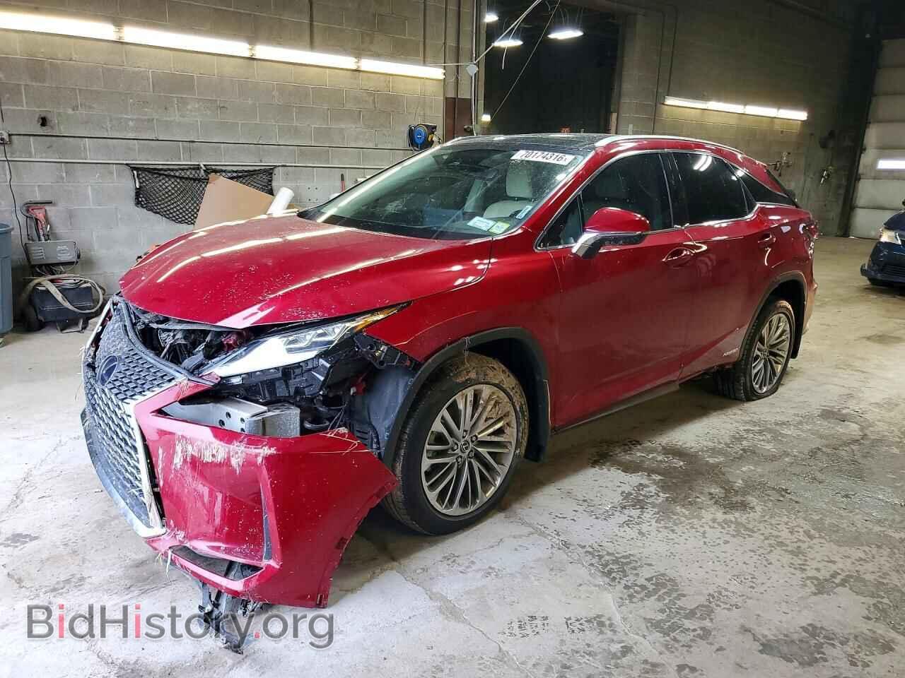 Photo 2T2JGMDA0NC080287 - LEXUS RX450 2022