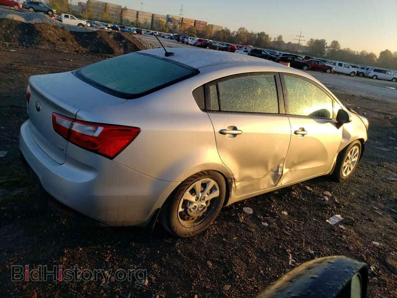 2014 KIA RIO - VIN: KNADM4A34E6328478 - Фото 3