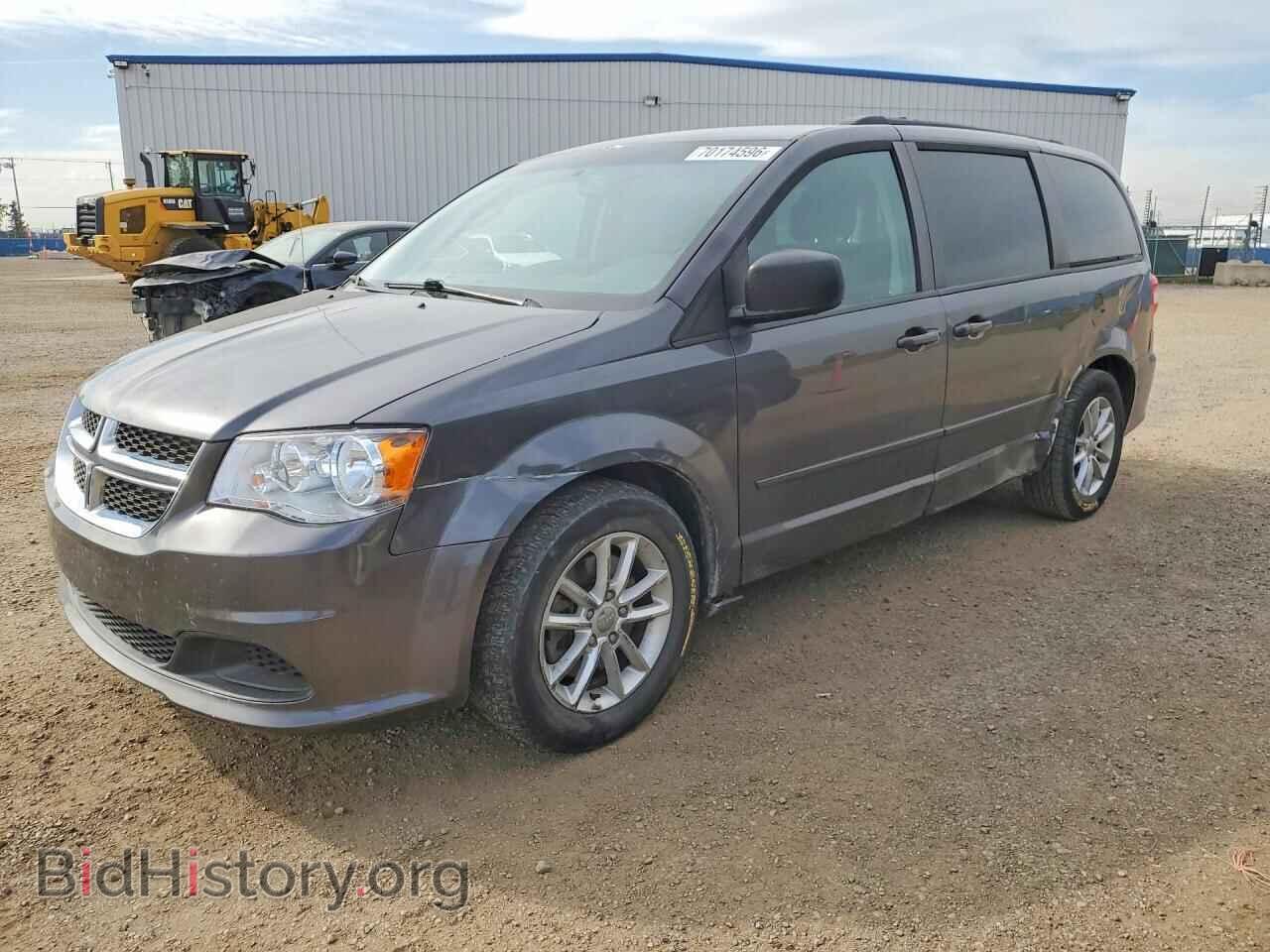 2016 Dodge CARAVAN SE (VIN 2C4RDGBGXGR338374) — photo 1 of 13, Copart, damage: side