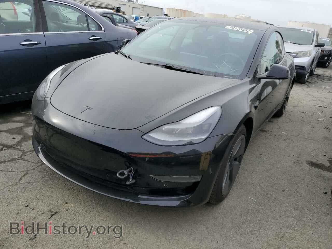 Photo 5YJ3E1EA2MF877831 - TESLA MODEL 3 2021