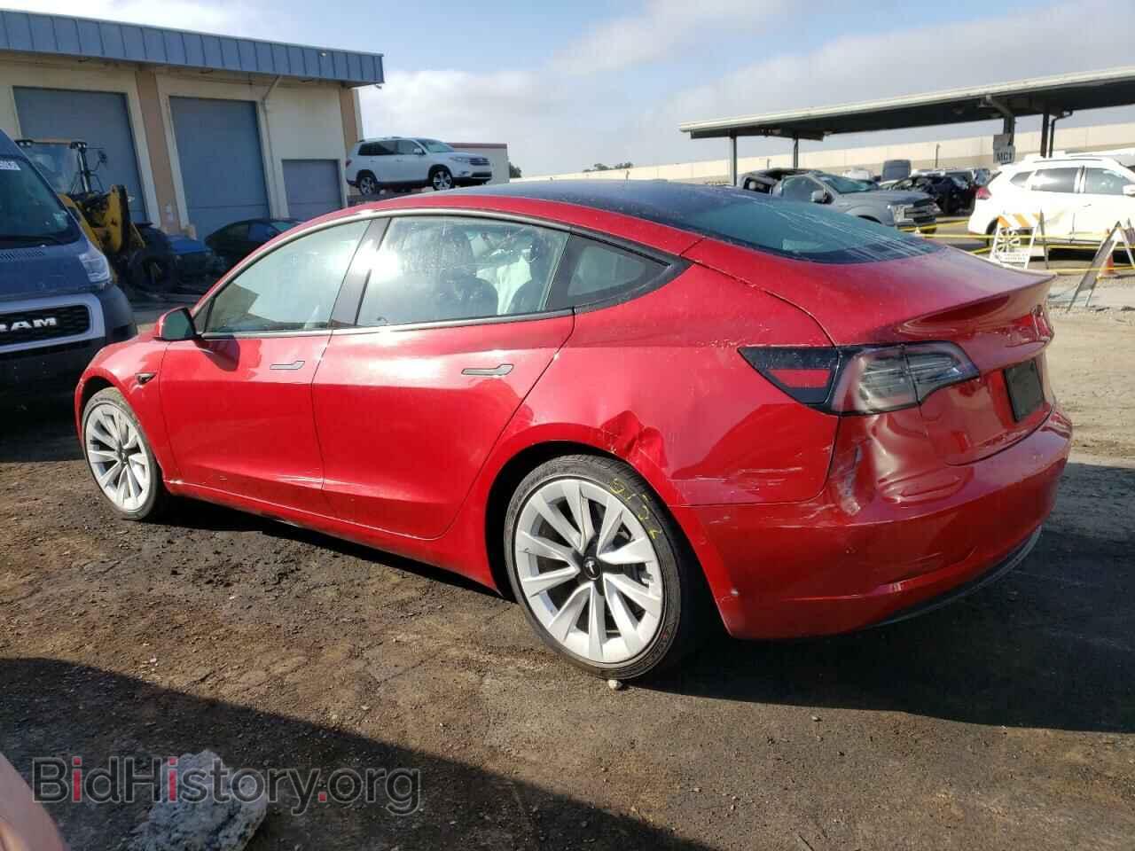 2022 TESLA MODEL 3 - VIN: 5YJ3E1EA7NF144949 - Фото 2