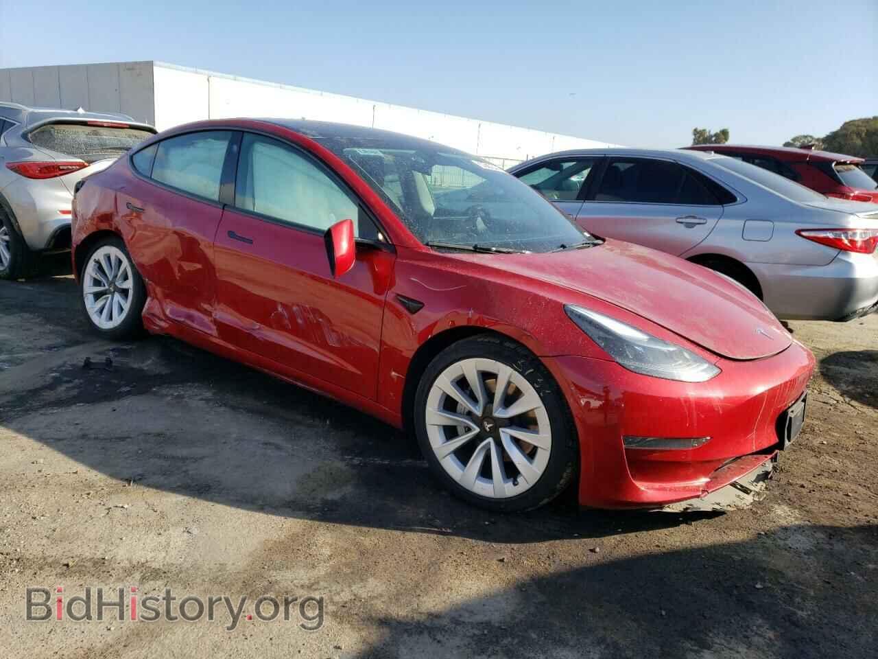 2022 TESLA MODEL 3 - VIN: 5YJ3E1EA7NF144949 - Фото 4