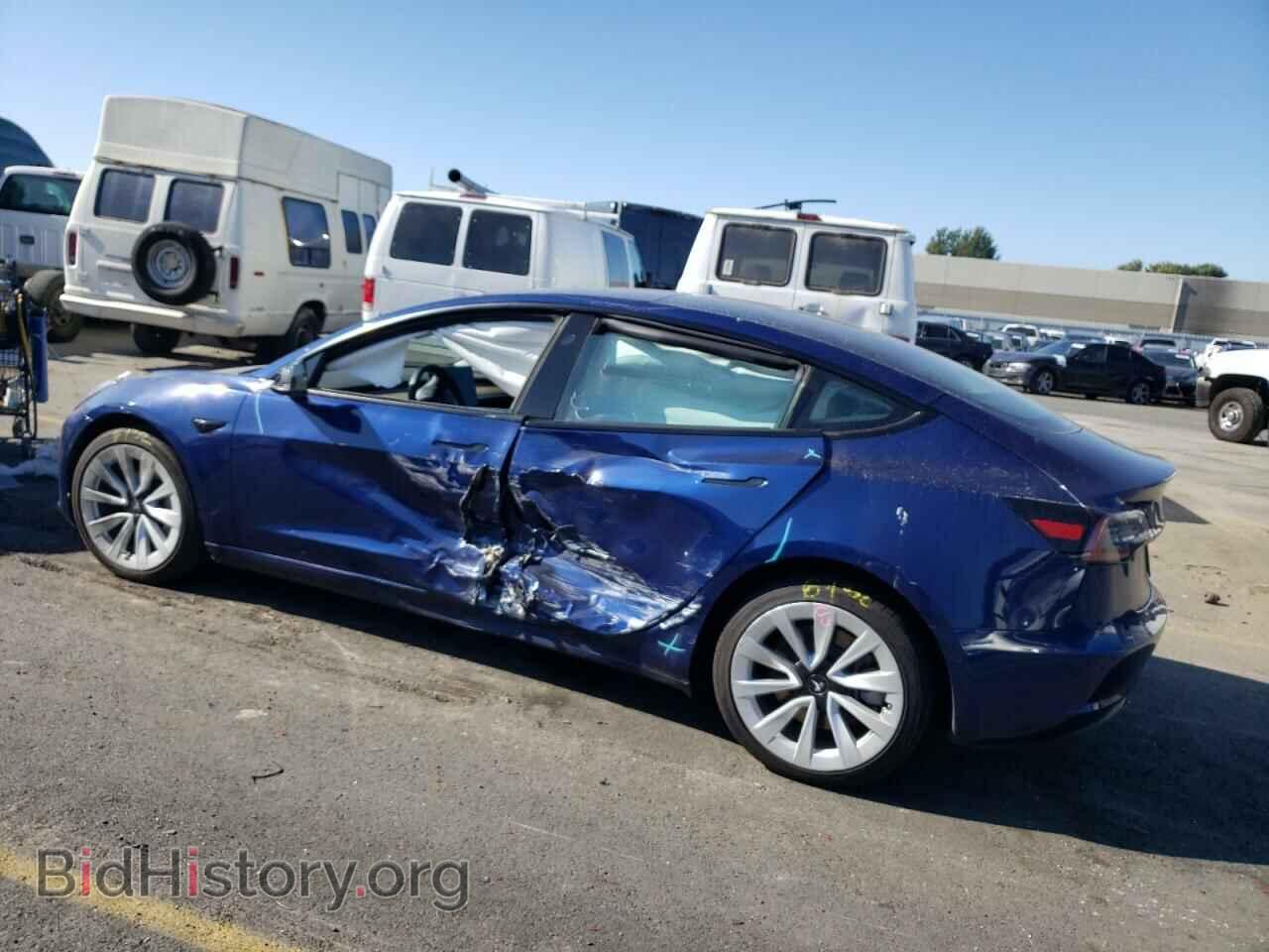 2022 TESLA MODEL 3 - VIN: 5YJ3E1EB0NF144848 - Photo 2
