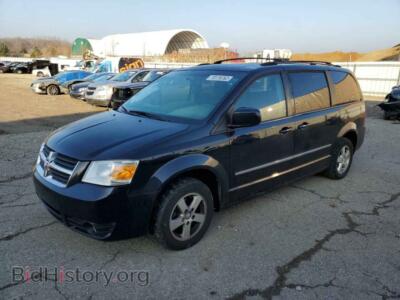 2010 Dodge CARAVAN Grand Cara, черный — VIN 2D4RN5DX0AR236414, Copart