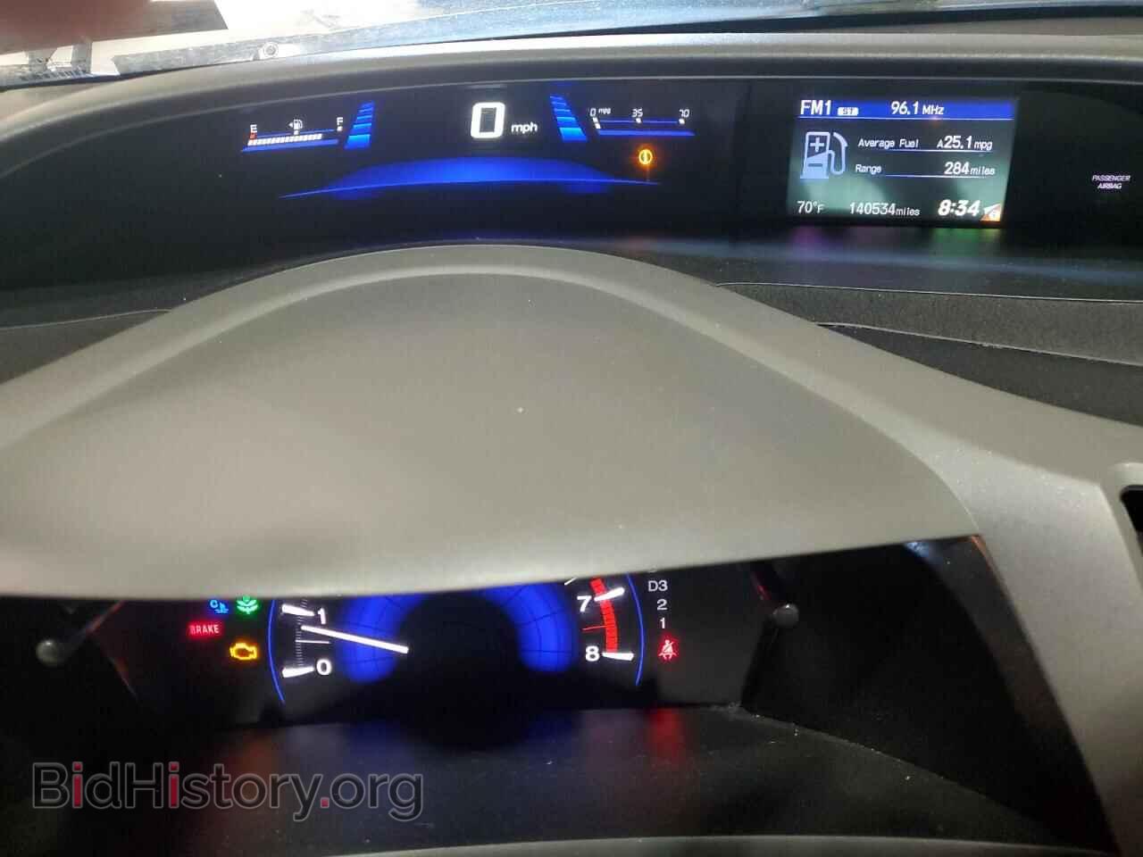 2012 HONDA CIVIC - VIN: 19XFB2F8XCE334545 - Фото 9