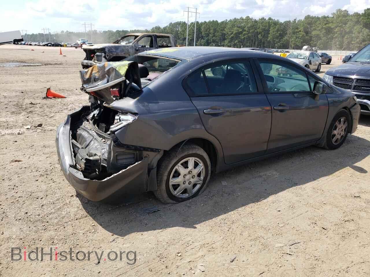 2013 HONDA CIVIC - VIN: 2HGFB2F56DH566458 - Фото 3