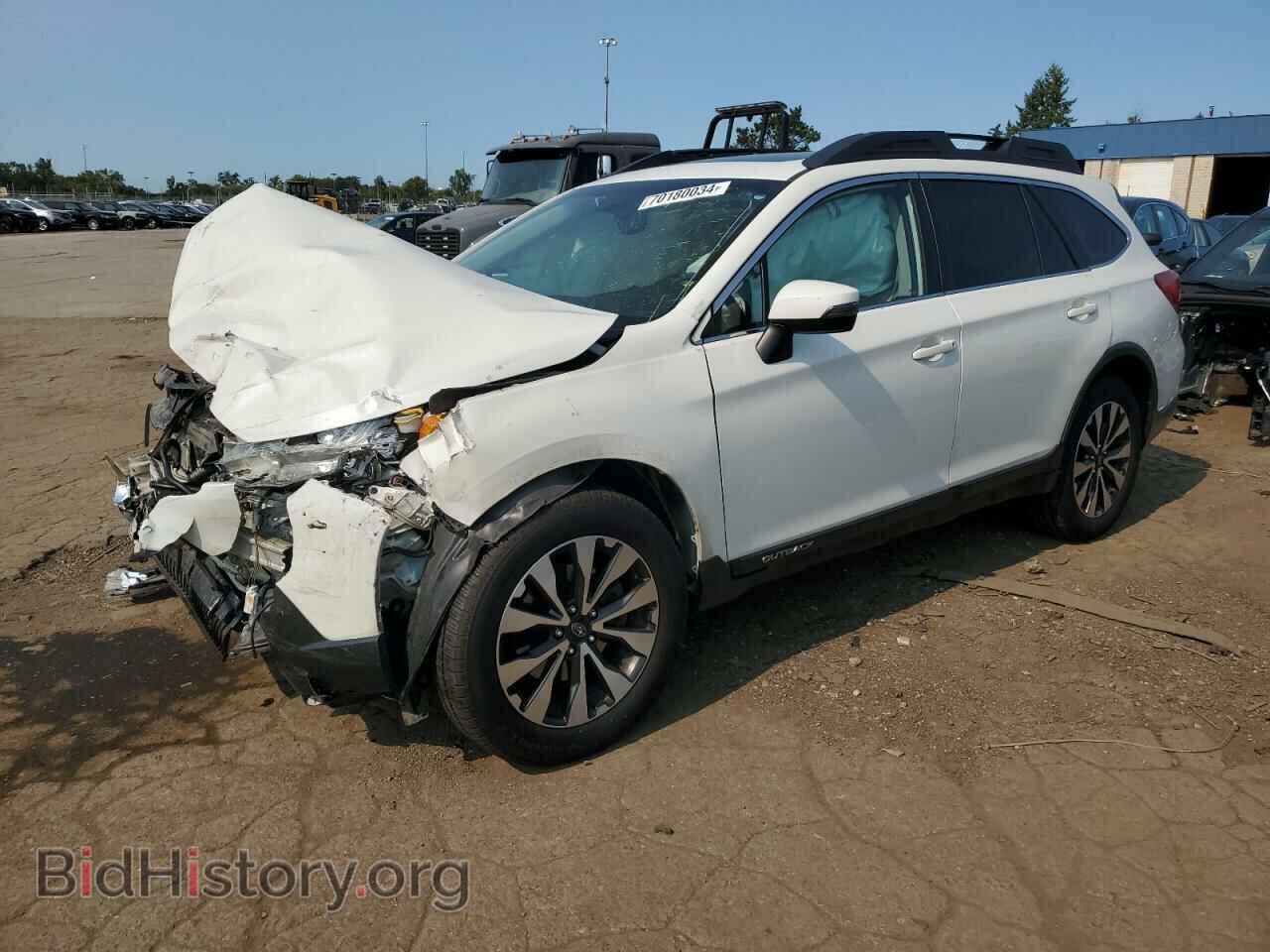 Фотография 4S4BSANC1G3297635 - SUBARU OUTBACK 2016