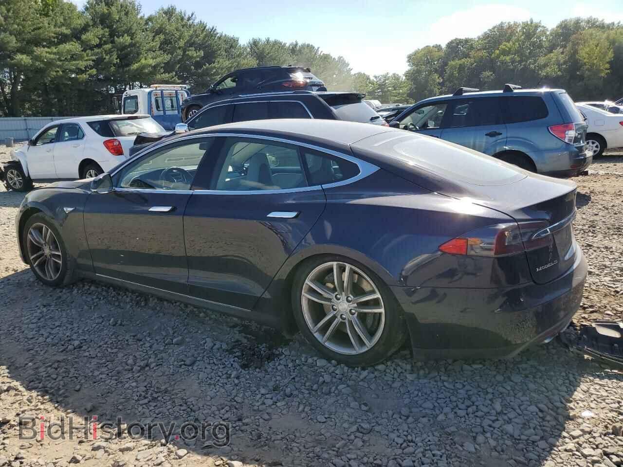2014 TESLA MODEL S - VIN: 5YJSA1H15EFP51225 - Photo 2