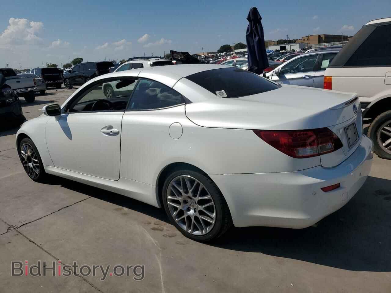 2012 LEXUS IS - VIN: JTHFF2C26C2522754 - Фото 2