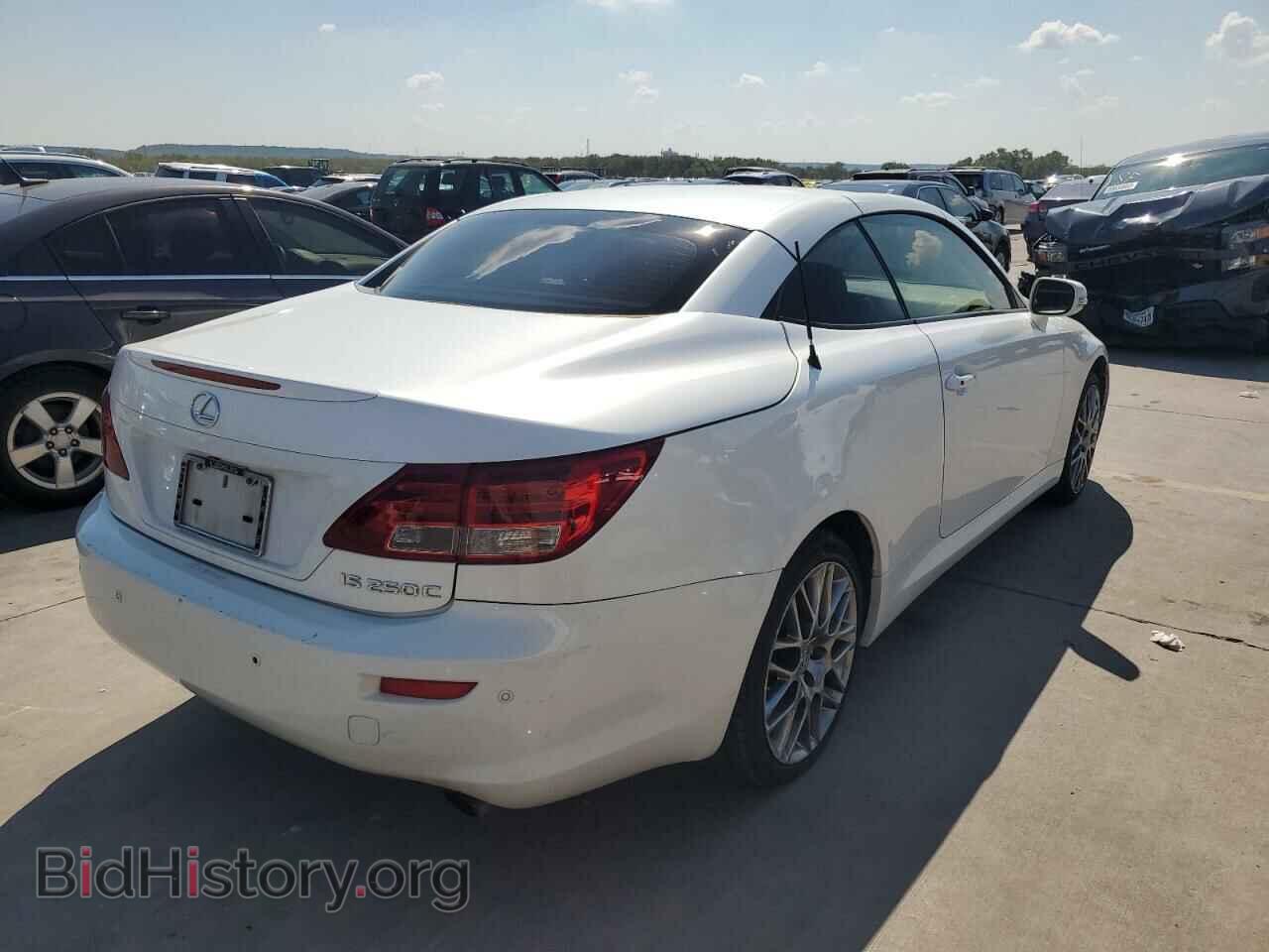 2012 LEXUS IS - VIN: JTHFF2C26C2522754 - Фото 3