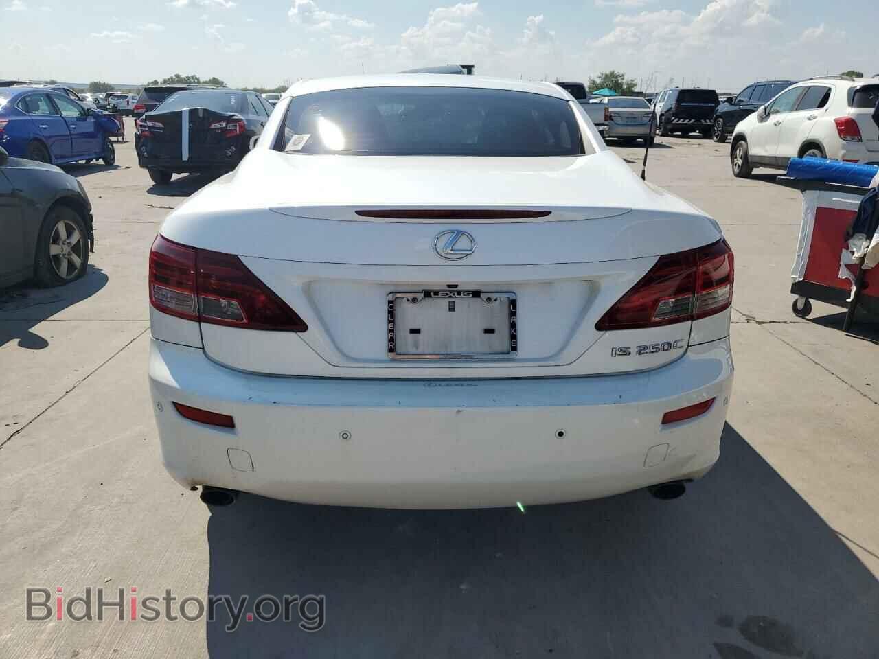 2012 LEXUS IS - VIN: JTHFF2C26C2522754 - Фото 6