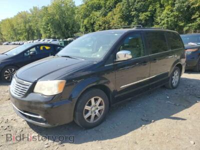 2011 Chrysler MINIVAN Touring L, black — VIN 2A4RR8DG9BR694743, Copart