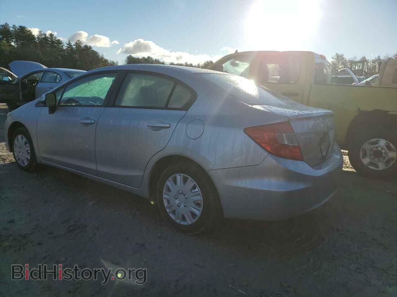 2012 HONDA CIVIC - VIN: 2HGFB2F54CH607233 - Фото 2