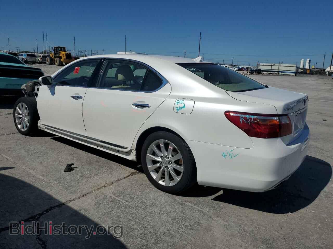 2010 LEXUS LS460 - VIN: JTHDL5EF2A5001544 - Фото 2
