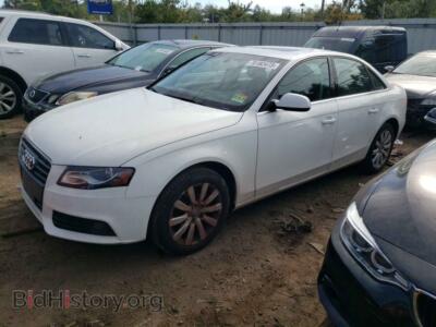 2011 Audi A4 A4 Premium, white — VIN WAUFFAFL9BN007872, Copart