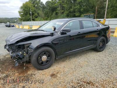 2015 Ford TAURUS Taurus POL, black — VIN 1FAHP2MK9FG117734, Copart