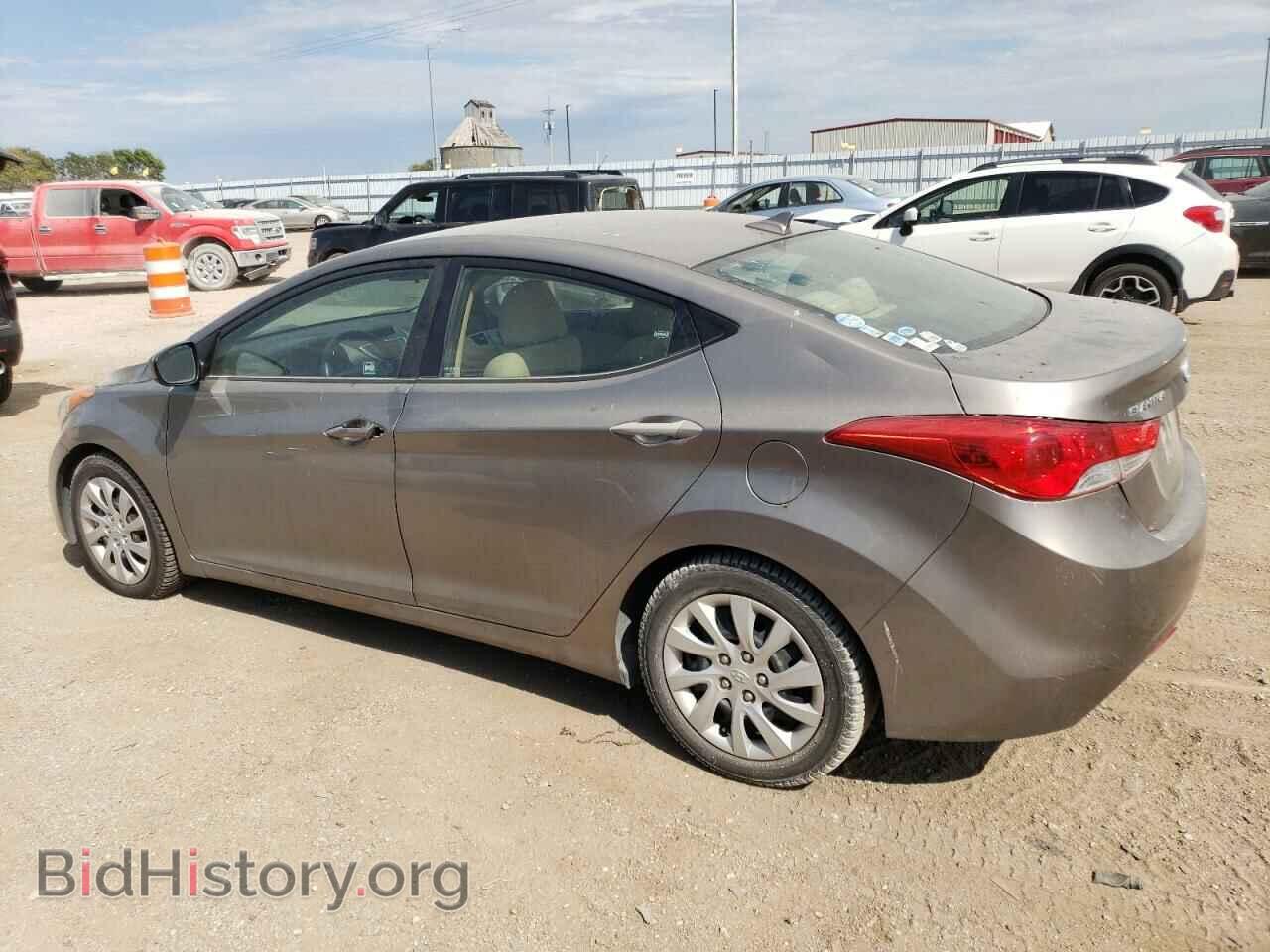 2012 HYUNDAI ELANTRA - VIN: 5NPDH4AE2CH084177 - Фото 2