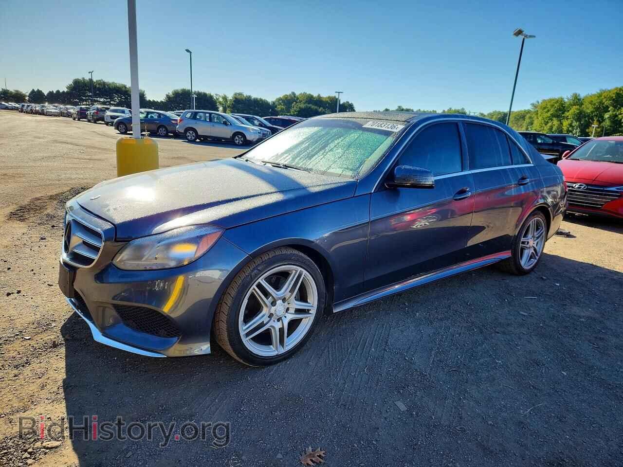 Photo WDDHF8JB6EA914132 - MERCEDES-BENZ E-CLASS 2014