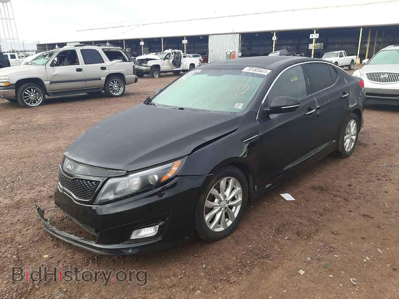 2014 KIA OPTIMA - VIN: 5XXGN4A76EG326801 - Фото 2