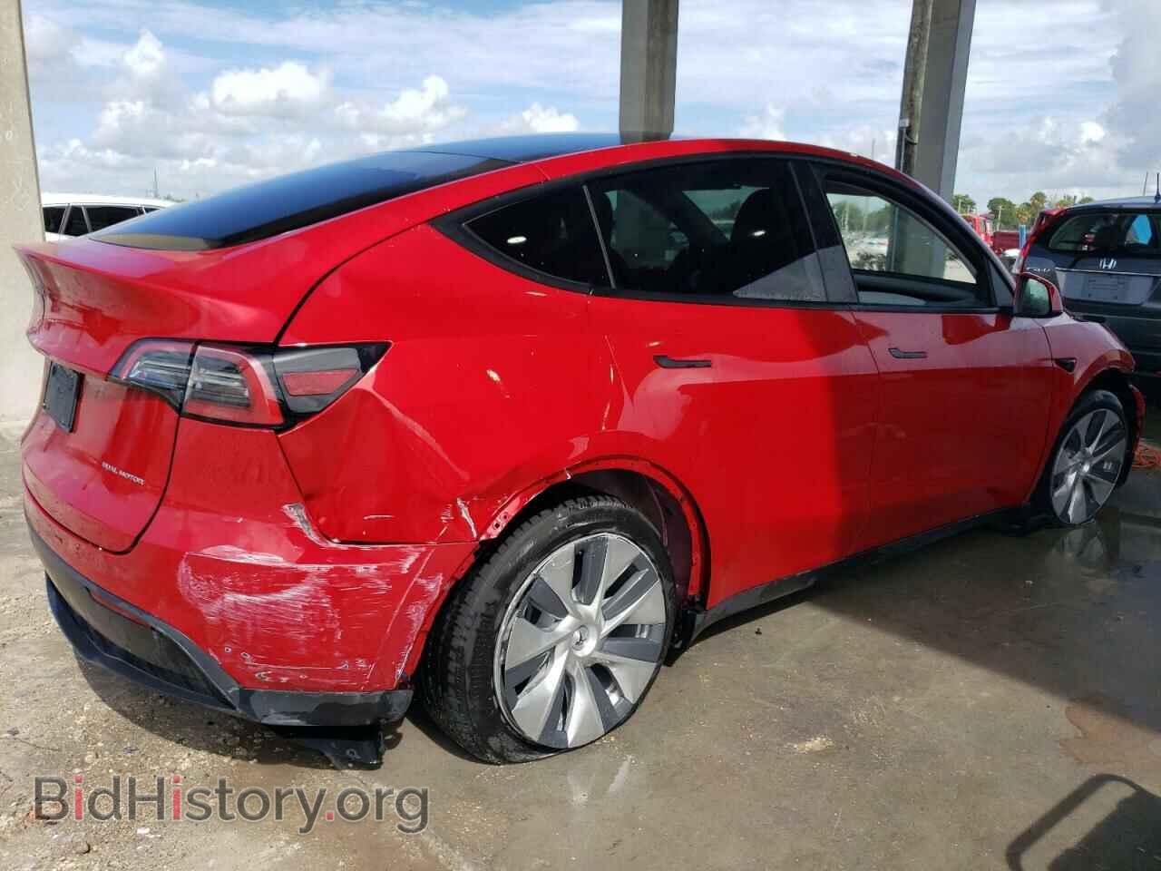 2022 TESLA MODEL Y - VIN: 7SAYGAEE4NF379329 - Фото 3
