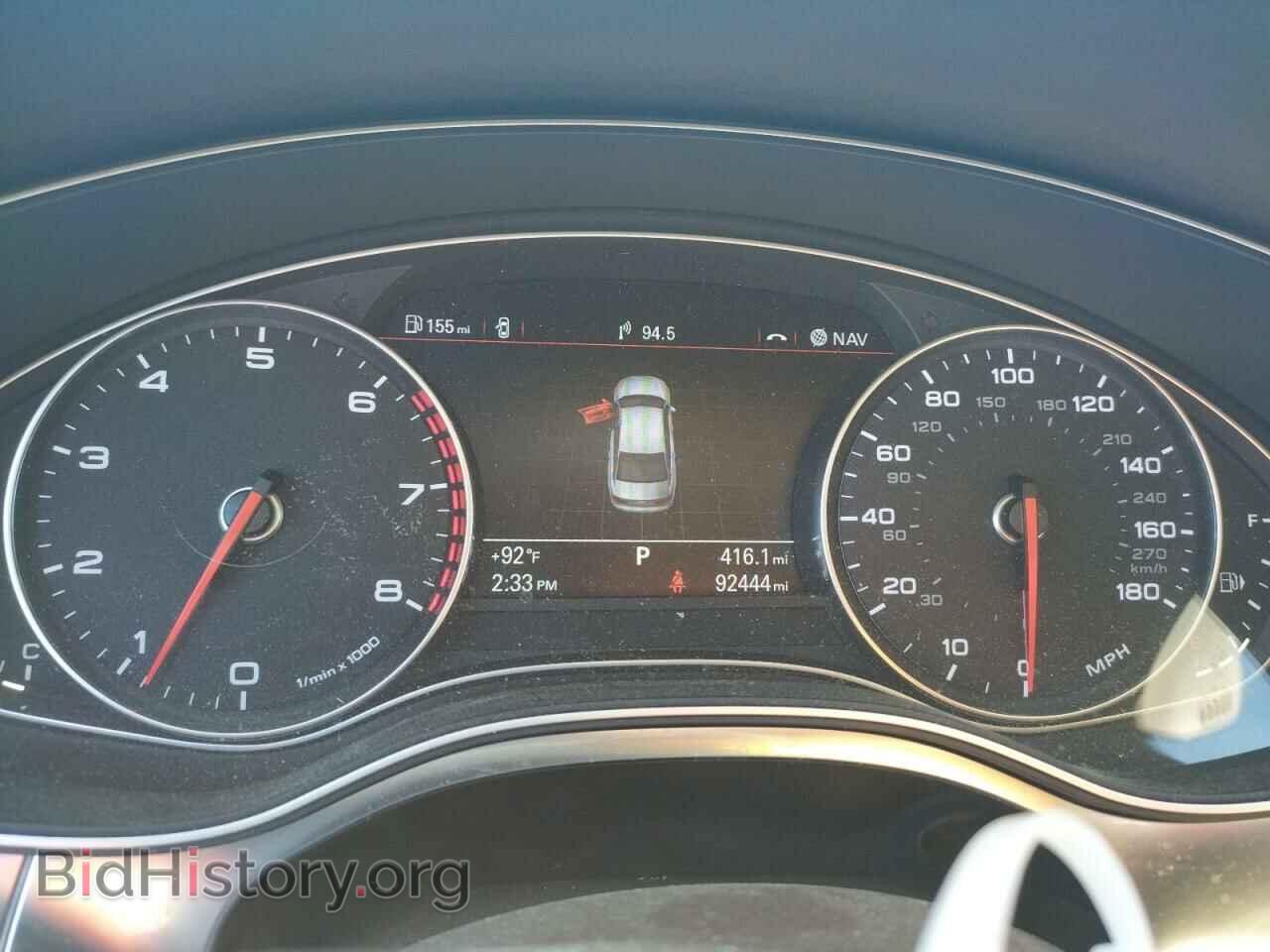 2014 AUDI A6 - VIN: WAUGFAFC9EN032456 - Фото 9